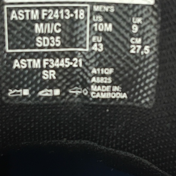 Timberland Pro Safety Alloy Toe Safety Shoes Sz 10 - Picture 13 of 13